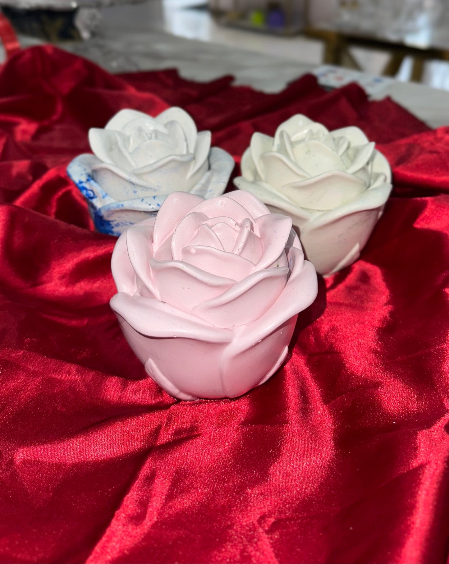 BOUGIE ROSE.
