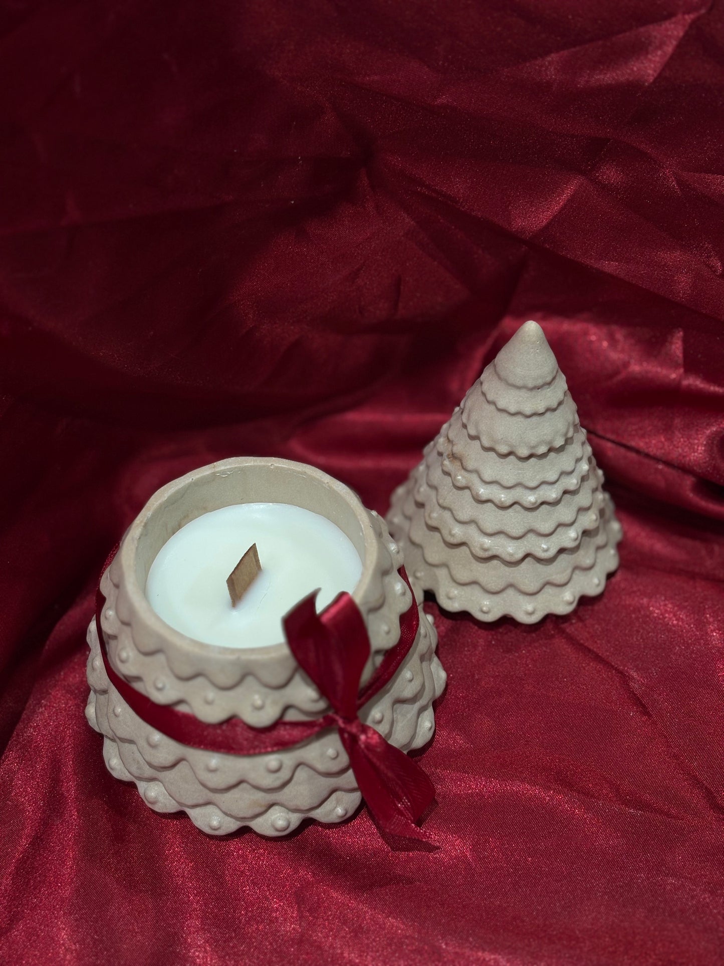 BOUGIE SAPIN DE NOËL.