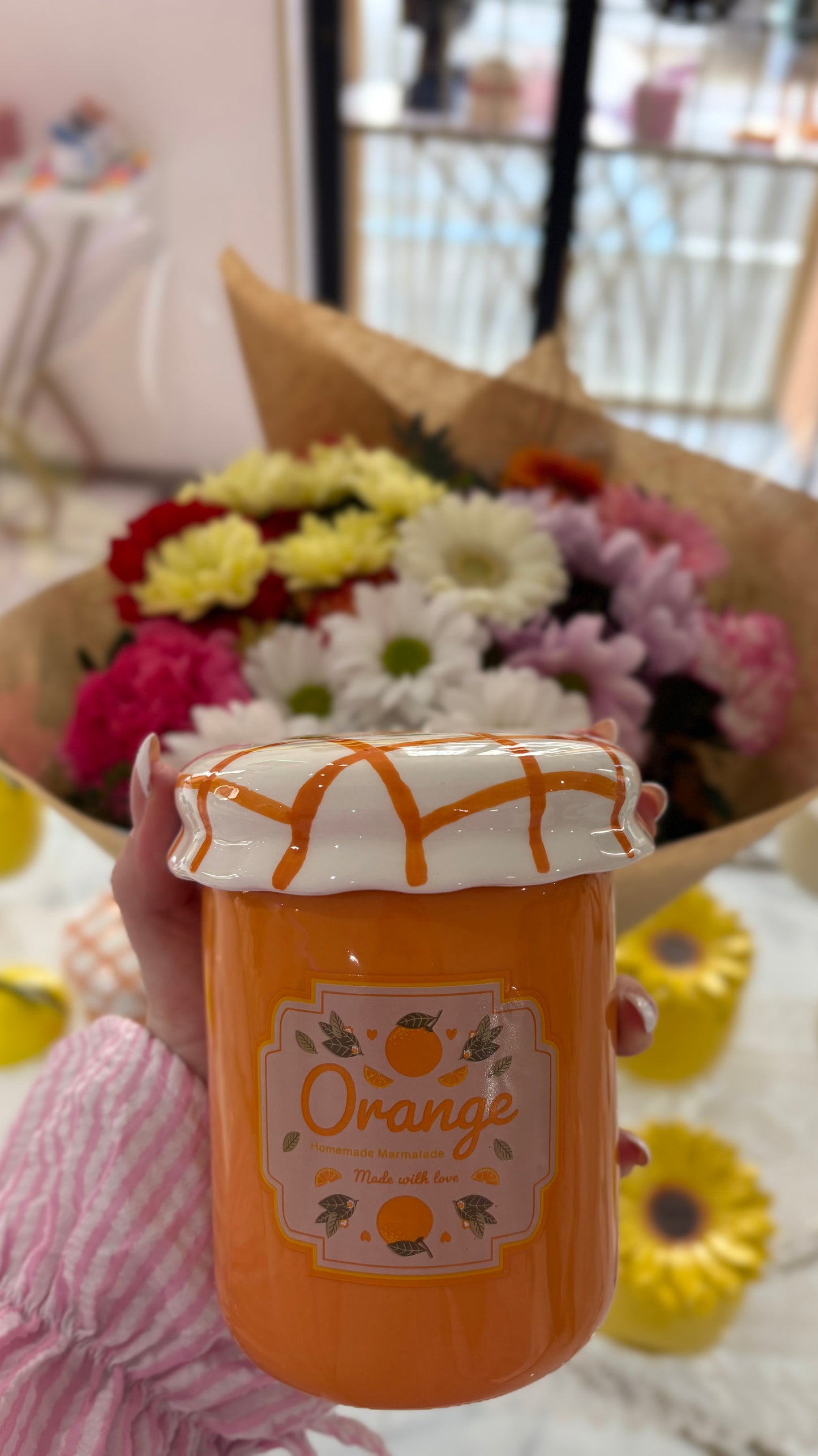 BRÛLEUR POT ORANGE