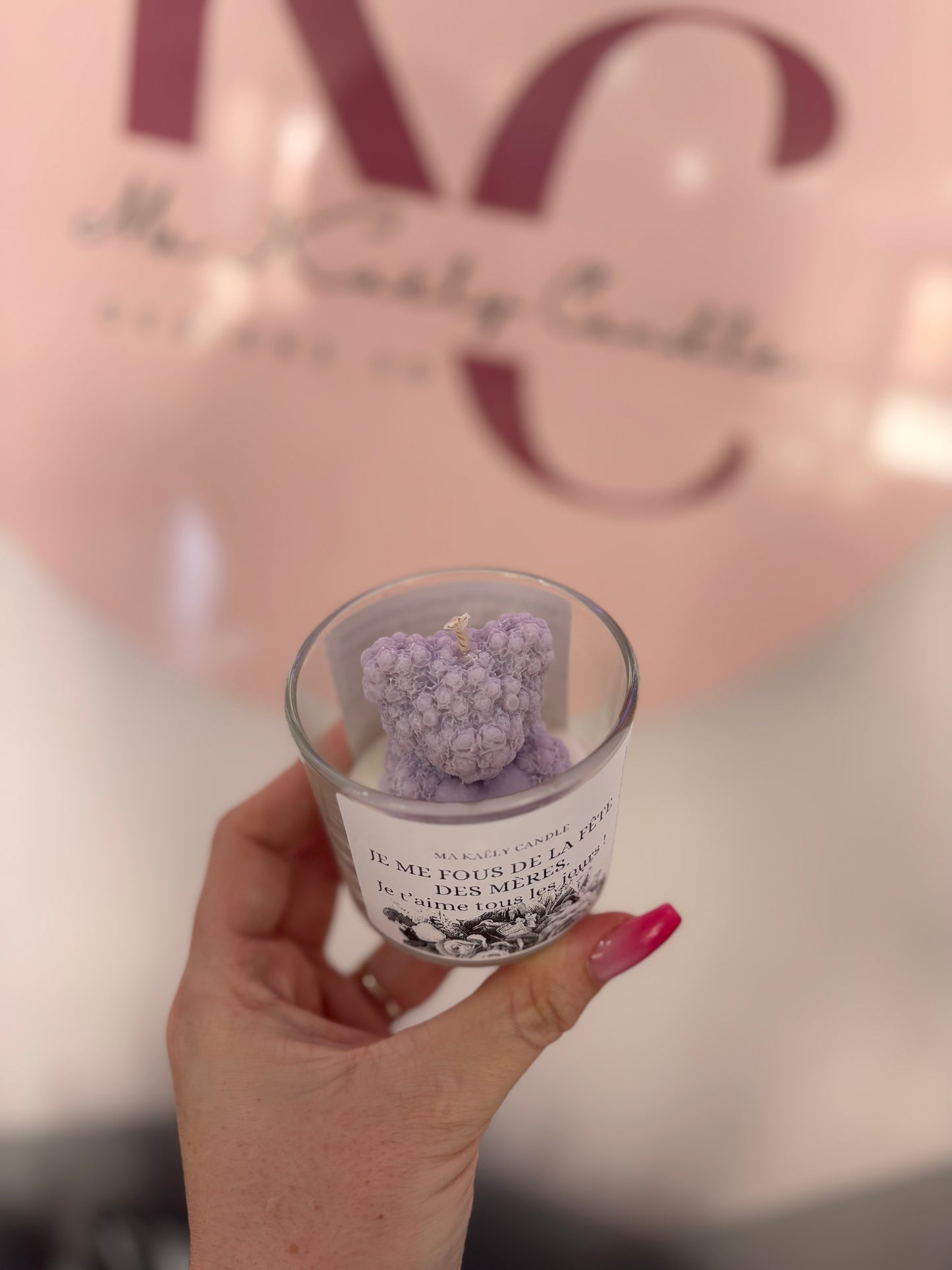 BOUGIE FÊTE DES MÈRES.